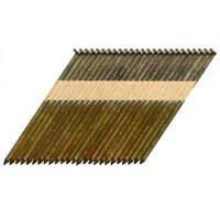 ProFIT 0607132 Series Framing Nail, Paper Tape Collation, 2 in L, 11-1/2 Gauge, Steel, Galvanized, Clipped Head, 2000/PK