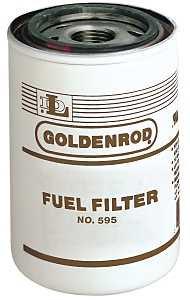 DL Goldenrod 595-5 Fuel Filter, For: 595 Model 10 micron Fuel Filter