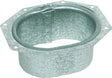 Amerimax 29051 Gutter Outlet, 5 in Gutter, Galvanized Steel