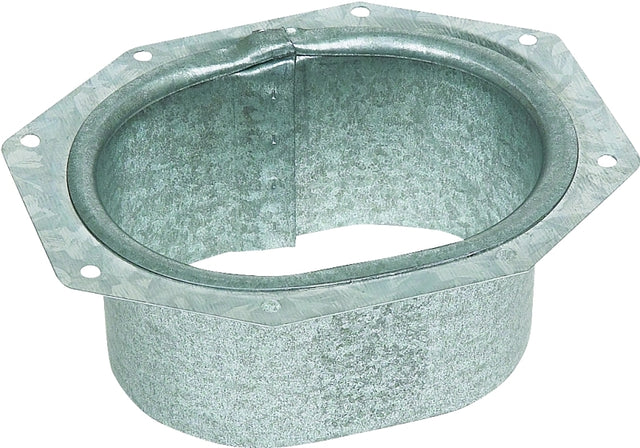 Amerimax 29051 Gutter Outlet, 5 in Gutter, Galvanized Steel
