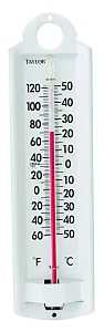 Taylor 5135 Thermometer, Analog, -60 to 120 deg F, Aluminum Casing