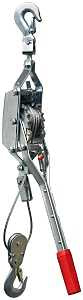 American Power Pull 18600 Cable Puller, 2 ton Lifting, 3/16 in Dia Rope/Cable, 6 ft Lift