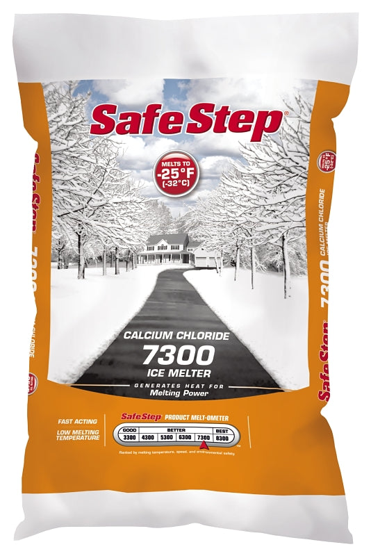 Safe Step 50850 Ice Melter, Pellet, White, 50 lb