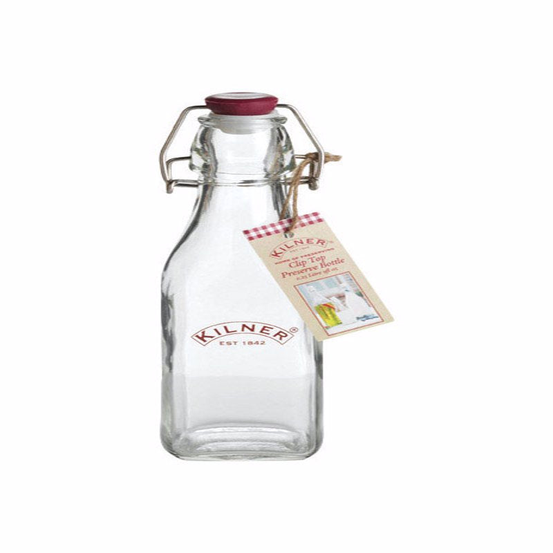 Kilner 8.45 oz Clear Preserver Bottle, Pack of 12