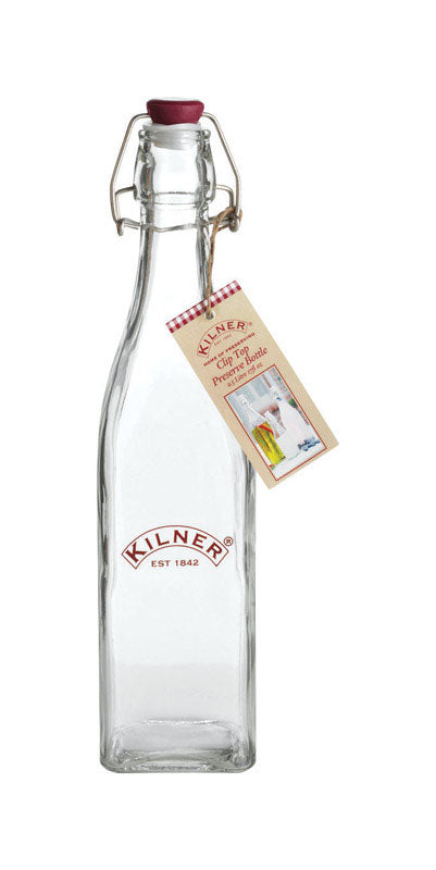 Kilner 18.6 oz Clear Preserver Bottle 1 pk, Pack of 4