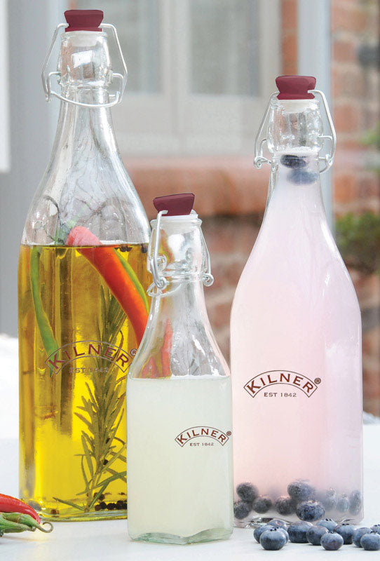 Kilner 18.6 oz Clear Preserver Bottle 1 pk, Pack of 4