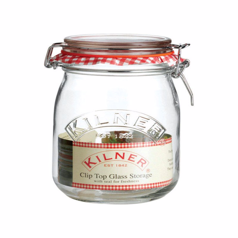 Kilner 33.8 oz Clear Storage Jar 1 pk, Pack of 4