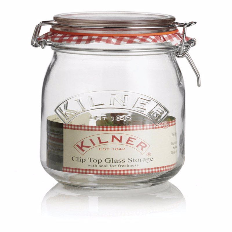 Kilner 33.8 oz Clear Storage Jar 1 pk, Pack of 4