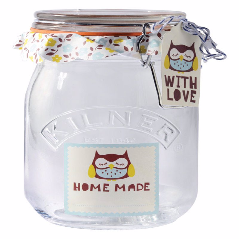 Kilner 33.8 oz Clear Storage Jar 1 pk, Pack of 4