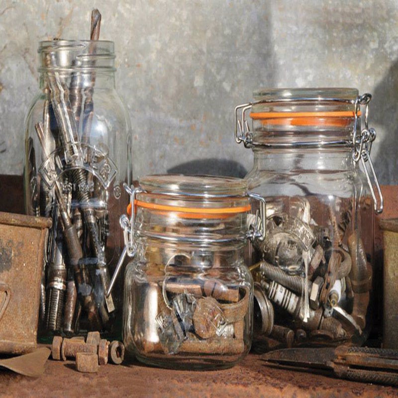 Kilner 17 oz Clear Storage Jar 1 pk, Pack of 4