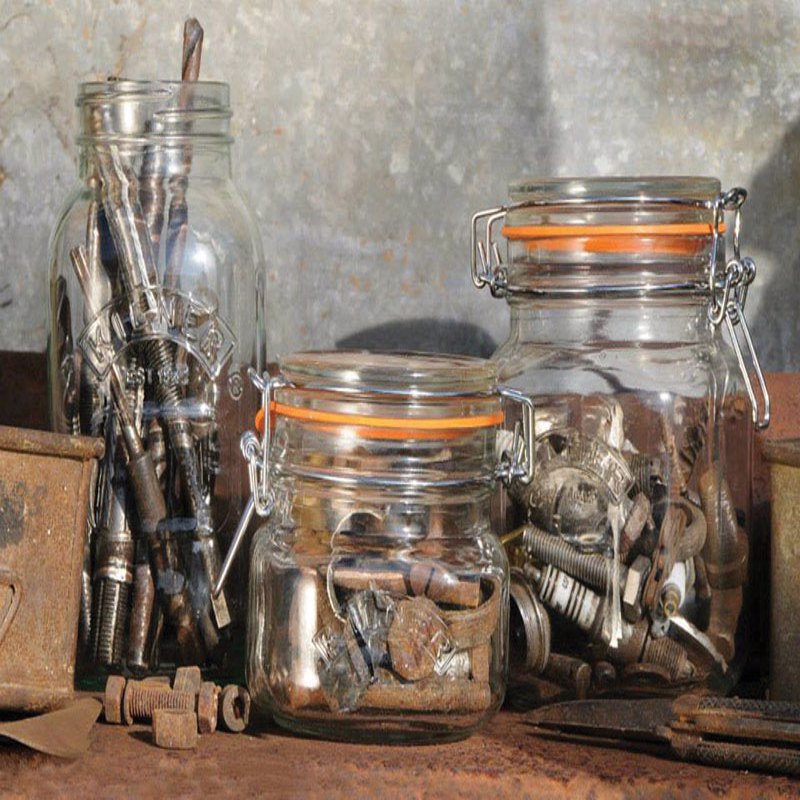 Kilner 34 oz Clear Storage Jar 1 pk, Pack of 4