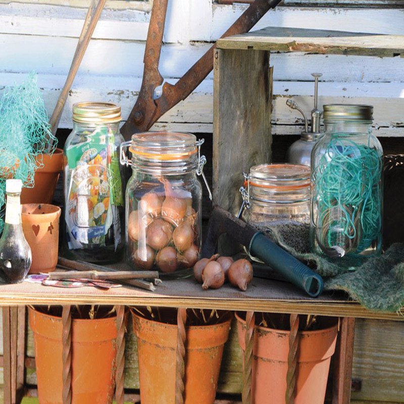 Kilner 34 oz Clear Storage Jar 1 pk, Pack of 4