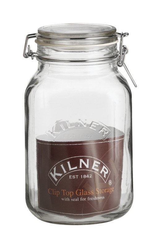 Kilner 68 oz Clear Storage Jar 1 pk, Pack of 4