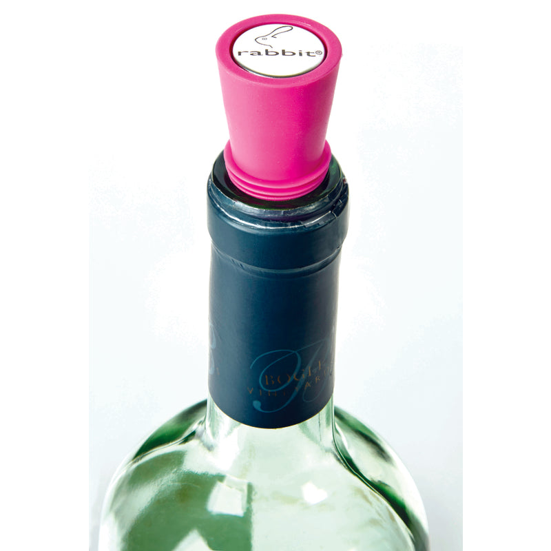 Rabbit Assorted Rubber Bottle Stopper, Pack of 12