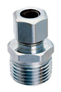 Ace 1/2 in. MPT X 3/8 in. D Compression Brass Straight Connector