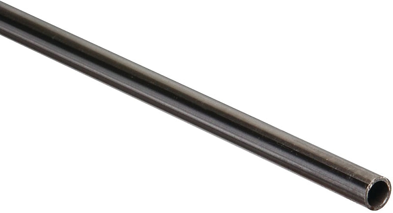 National Hardware 4068BC Series N301-127 Metal Tube, Round, 36 in L, 1/2 in Dia, 16 ga Wall, Steel, Plain