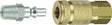 Tru-Flate 13-301 Coupler and Plug Set, 1/4 in