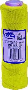 Marshalltown 632 Mason Line, 250 ft L Line, Fluorescent Yellow Line
