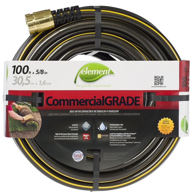 Swan ELIH58100 Garden Hose, 100 ft L