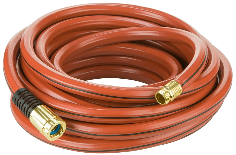 Swan ELCF34050 Water Hose with Brass Coupling, 50 ft L