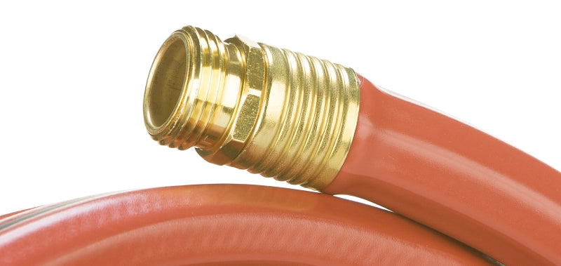 Swan ELCF34050 Water Hose with Brass Coupling, 50 ft L