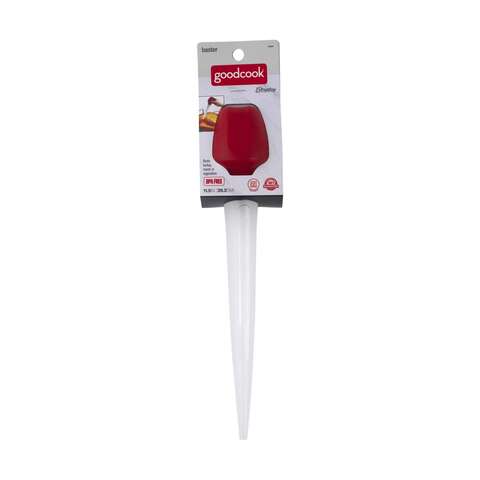 Good Cook Clear/Red Nylon Baster, Pack of 2