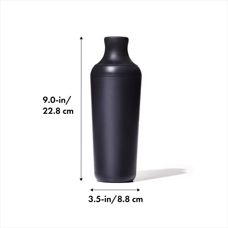 OXO Good Grips 20 oz Black Plastic Cocktail Shaker