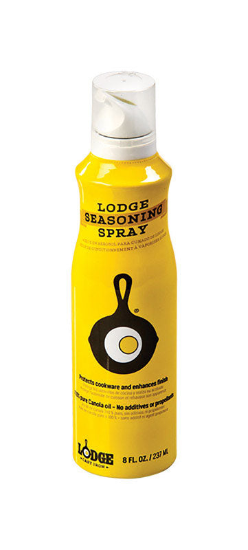 Lodge Seasoning Cooking Spray 8 oz Can, Pack of 6