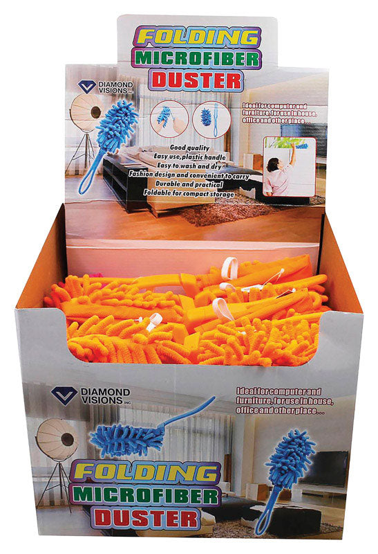 Diamond Visions Microfiber Duster 4 in. W X 5 in. L 1 pk, Pack of 36