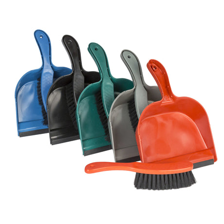Good Old Values Plastic Handheld Dustpan and Brush Set, Pack of 24