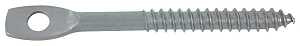 Toolpro 5010 Series Eye Lag Screw, 3 in L Dimensions, Carbon Steel, Zinc