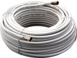 Zenith VG110006W RG6 Coaxial Cable, F-Type, F-Type, 100 ft L
