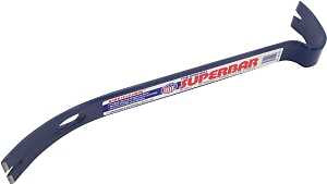 Vaughan B215 Pry Bar, 15 in L, Beveled Tip, Steel