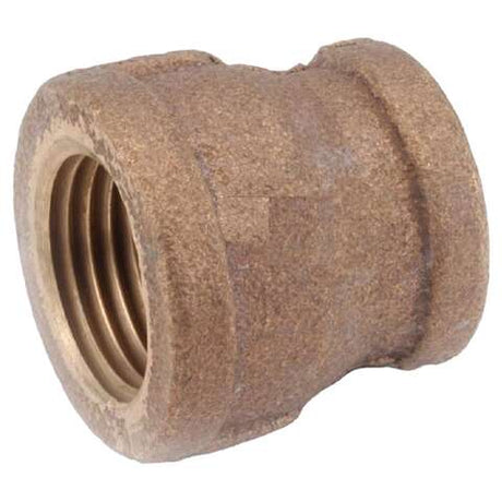 Anderson Metals 1 in. FIP in. X 3/4 in. D FIP Brass Reducing Coupling, Pack of 5