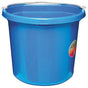Fortex-Fortiflex FB-120 Series FB-120BL Bucket, 20 qt Volume, Rubber/Polyethylene, Blue