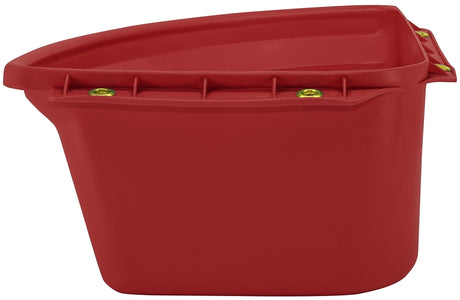 Fortex-Fortiflex CF-24R Corner Feeder, 24 qt Volume, Rubber Polymer, Red
