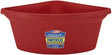 Fortex-Fortiflex CF-24R Corner Feeder, 24 qt Volume, Rubber Polymer, Red