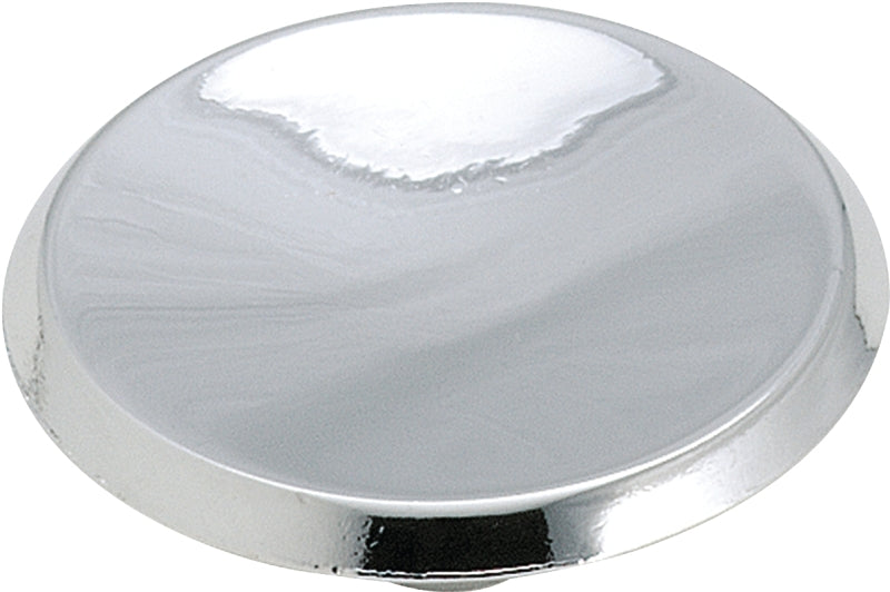 Amerock BP341326 Cabinet Knob, 5/8 in Projection, Traditional, 1-1/2 in, Zinc, Polished Chrome