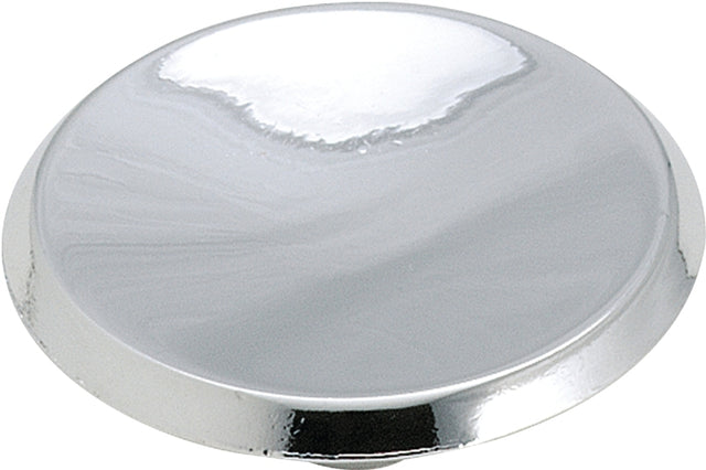 Amerock BP341326 Cabinet Knob, 5/8 in Projection, Traditional, 1-1/2 in, Zinc, Polished Chrome
