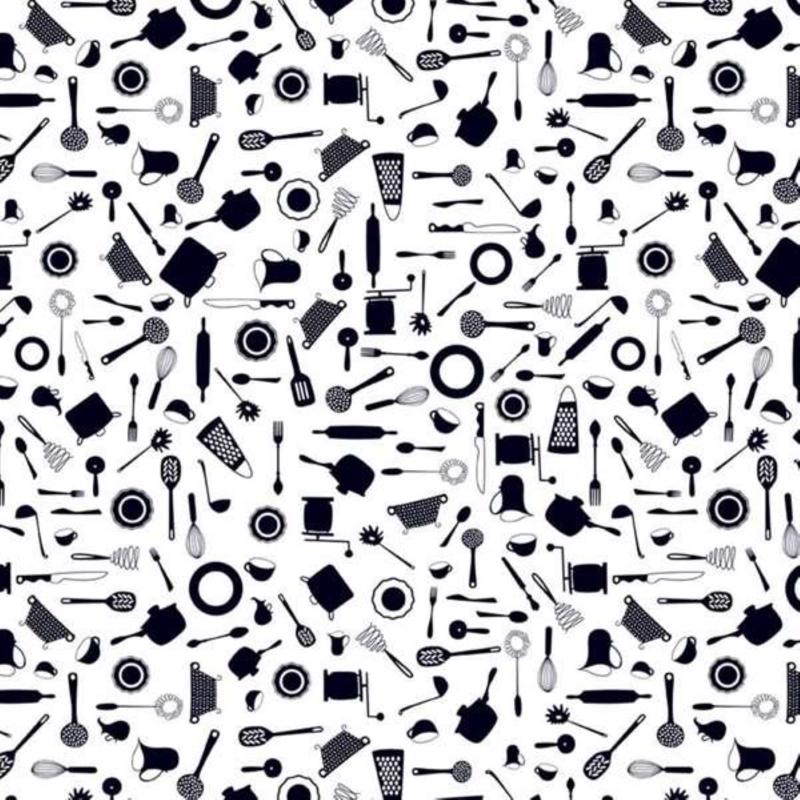 Con-Tact Grip Prints 4 ft. L X 18 in. W Cucina Non-Adhesive Shelf Liner, Pack of 6