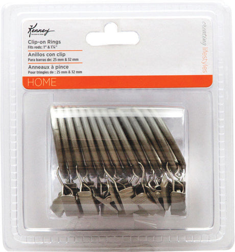 Kenney Pewter Pewter Clip Ring 1 in. L X 1 1/4 in. L