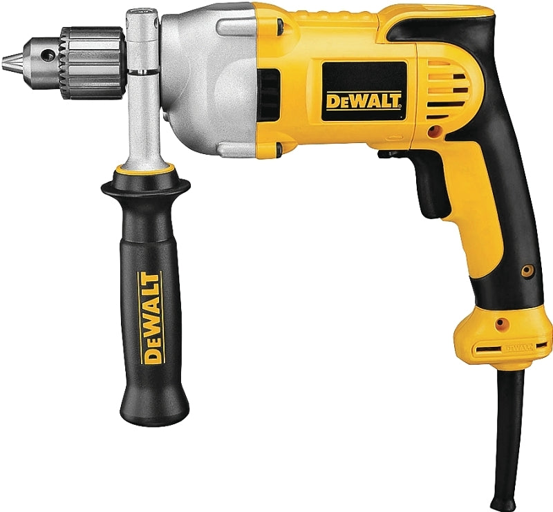 DEWALT VSR DWD210G Electric Drill, 10.5 A, 1/2 in Chuck, Keyed Chuck
