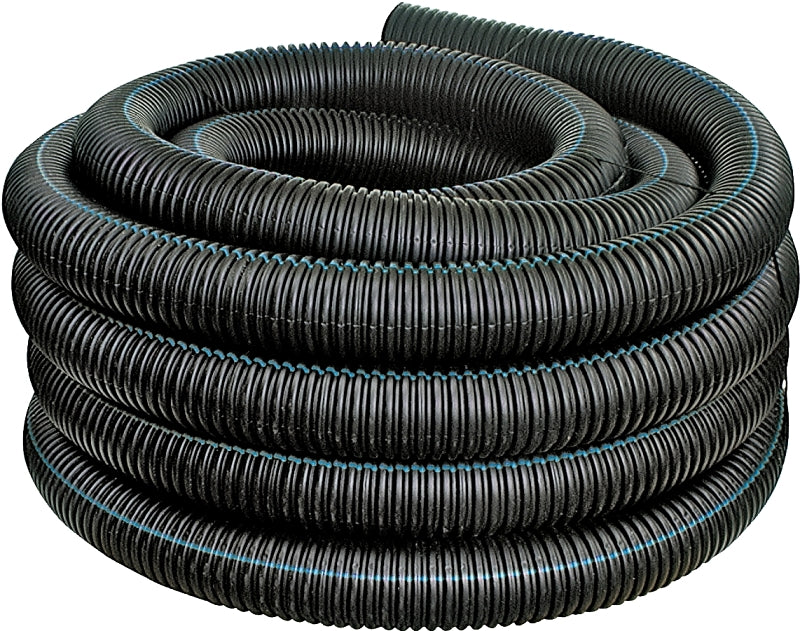 ADS 4510100 Drain Pipe Tubing, 4 in, 100 ft L