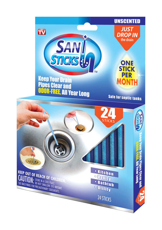 SANI 360 Sani Sticks No Scent Deodorizing Multi-Purpose Cleaner Stick 24 pk