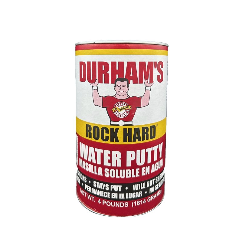 Durham's 4 Water Putty, Natural Cream, lb