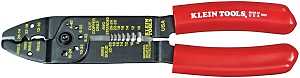 Klein Tools 1001 Electrician's Tool, 10 to 26 AWG Stranded, 8 to 22 AWG Solid Cutting Capacity, Cushion Grip Handle
