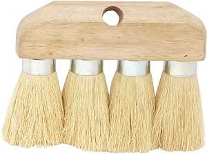 DQB 11942 Roof Brush, White Bristle, 3-1/2 in L Trim