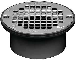 Oatey 43582 Floor Drain, 3 x 4 in, ABS Body