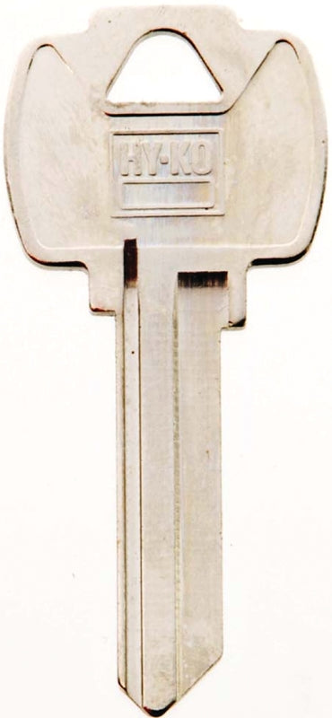 Hy-Ko 11010FA2 Key Blank, Brass, Nickel, For: Falcon Cabinet, House Locks and Padlocks, FA2 Key Number, Pack of 10