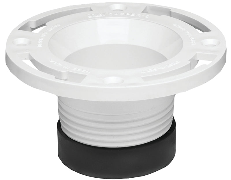 Oatey 43651 Closet Flange, PVC, White